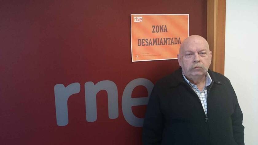 José María Íñigo víctima del amianto en los estudios de RTVE