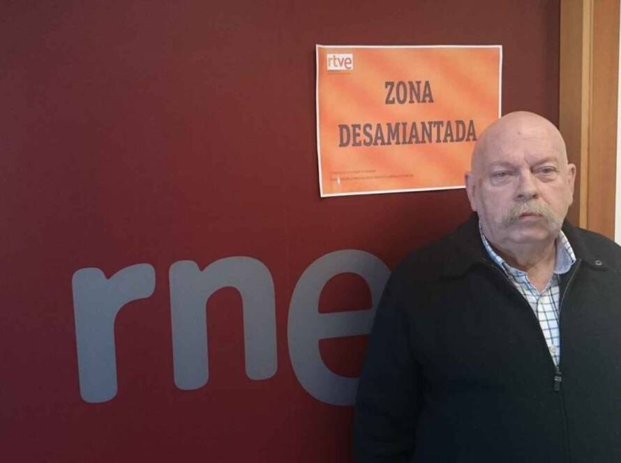 José María Íñigo víctima del amianto en los estudios de RTVE